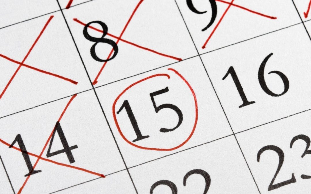 Upcoming tax deadlines in August